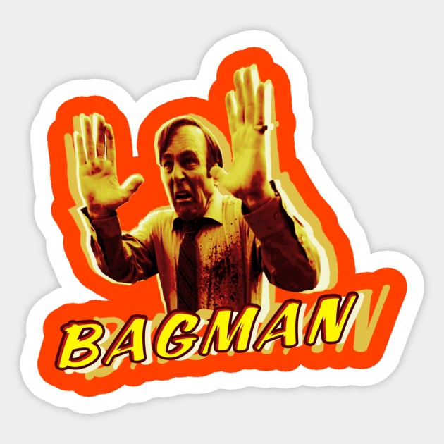 Bagman Sticker by OmerNaor316